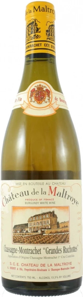 Вино Chateau de la Maltroye, Chassagne-Montrachet 1er Cru Grandes Ruchottes, 2009