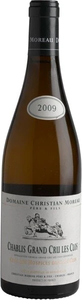 Вино Christian Moreau Pere et Fils, Chablis Grand Cru Les Clos AOC Clos des Hospices dans Les Clos, 2010