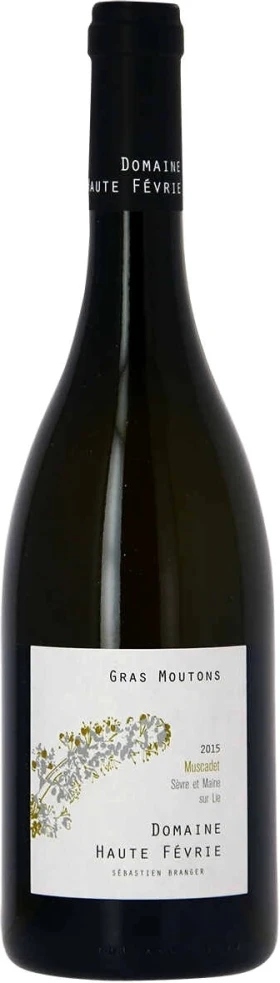 Вино Domaine La Haute Fevrie, Les Gras Moutons Sur Lie, Muscadet Sevre Et Maine AOC, 2015