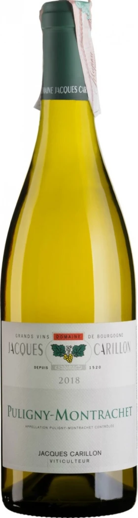 Вино Domaine Jacques Carillon, Puligny Montrachet AOC, 2018