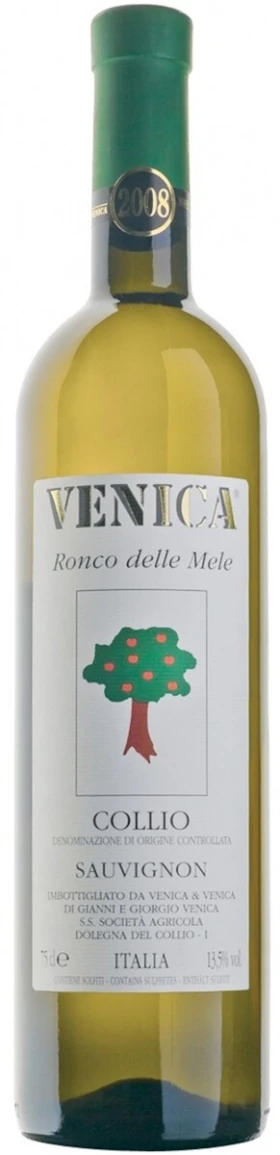 Вино Venica &amp; Venica, Sauvignon Collio DOC Ronco delle Mele, 2012