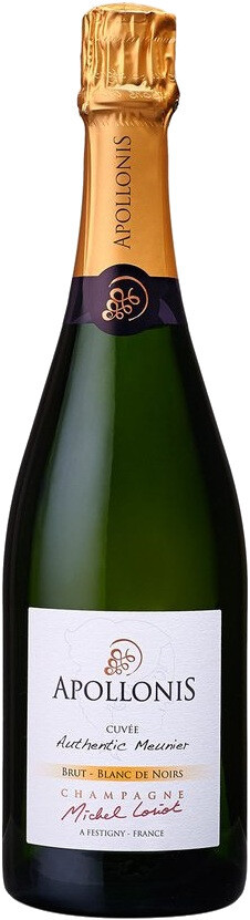 Шампанское Apollonis Cuvee Authentic Meunier Blanc de Noirs Brut Champagne AOC