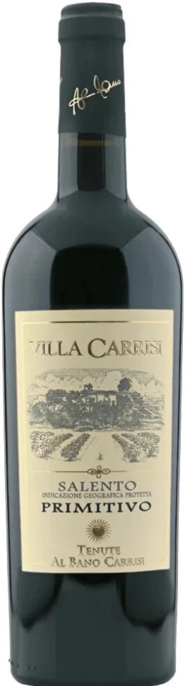 Вино Al Bano Carrisi, "Villa Carrisi" Primitivo, Salento IGP, 2022