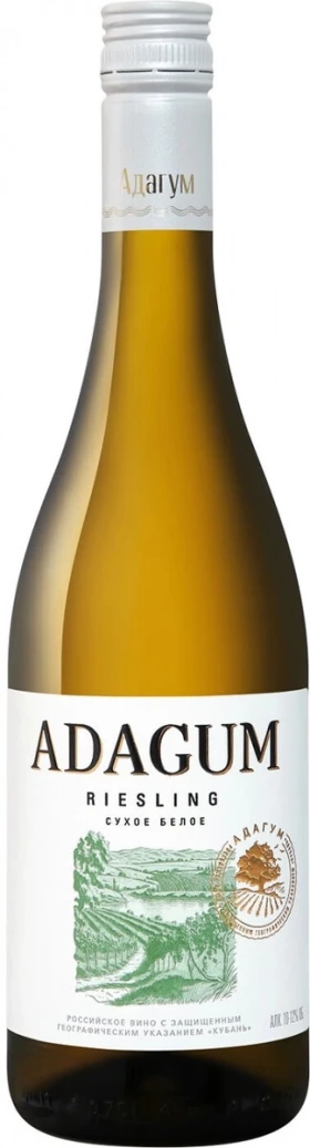Вино Адагум Рислинг, 187 мл