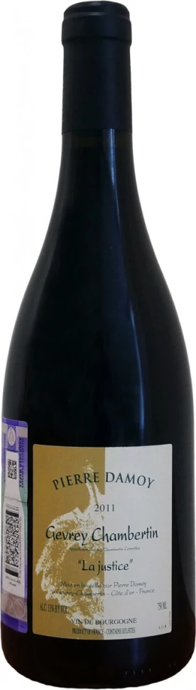 Вино Domaine Pierre Damoy, Gevrey Chambertin La Justice AOC, 2011