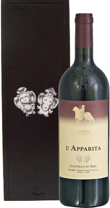 Вино Castello di Ama, Merlot IGT l'Apparita, 2009, gift box