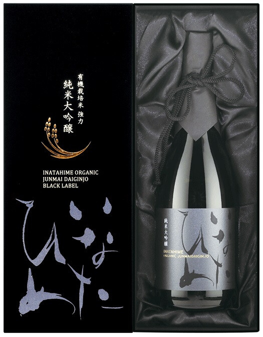 Саке Inatahime Goriki Junmai Daiginjo Organic gift box 720 мл