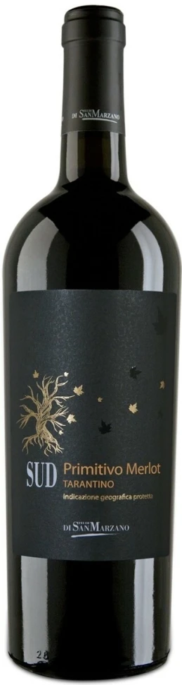 Вино Feudi di San Marzano, SUD Primitivo-Merlot, Tarantino IGP, 2014