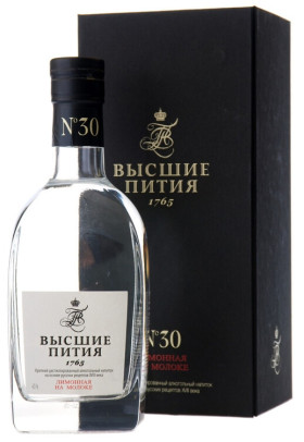 Водка Viche Pitia 1765 Lemon on milk gift box 500 мл