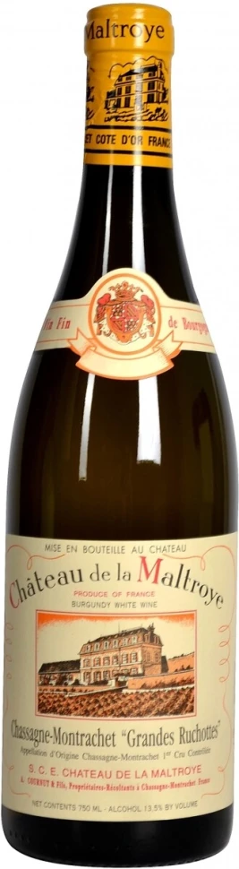 Вино Chateau de la Maltroye, Chassagne-Montrachet 1er Cru Grandes Ruchottes, 2010