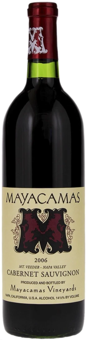 Вино Mayacamas, Cabernet Sauvignon, Napa Valley, 2006