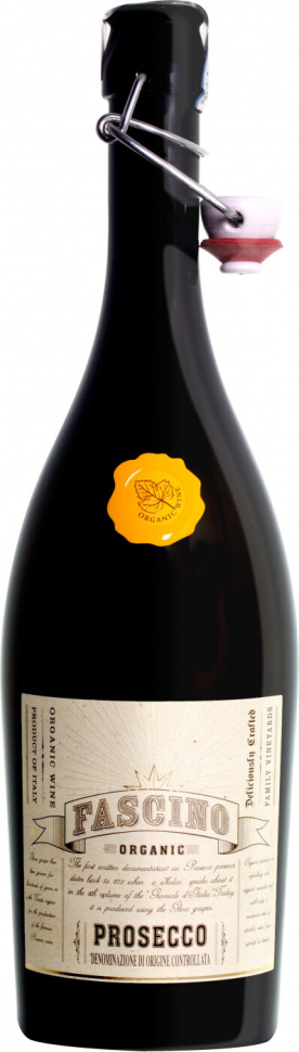 Игристое вино Botter Fascino Prosecco DOC Frizzante Organic