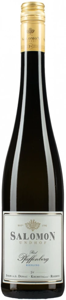 Вино Salomon, Ried Pfaffenberg Riesling, Kremstal DAC, 2018