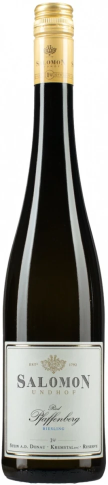 Вино Salomon, Ried Pfaffenberg Riesling, Kremstal DAC, 2018