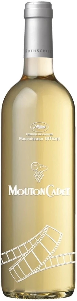 Вино Mouton Cadet, Bordeaux AOC Blanc, Limited Edition Cannes, 2014