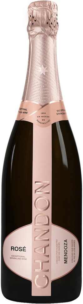 Игристое вино Bodegas Chandon Brut Rose Mendoza