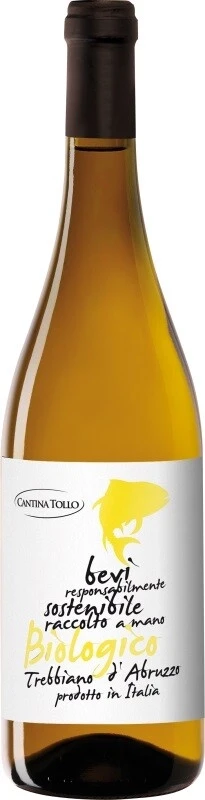 Вино Cantina Tollo, "Biologico" Trebbiano d'Abruzzo DOP, 2012