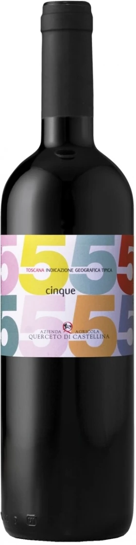 Вино Querceto di Castellina, Cinque, Toscana IGT, 2016