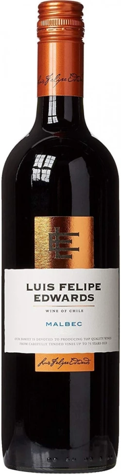 Вино Luis Felipe Edwards, Malbec, 0.75 л