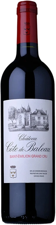 Вино Chateau Cote de Baleau, Saint-Emilion Grand Cru AOC, 2011