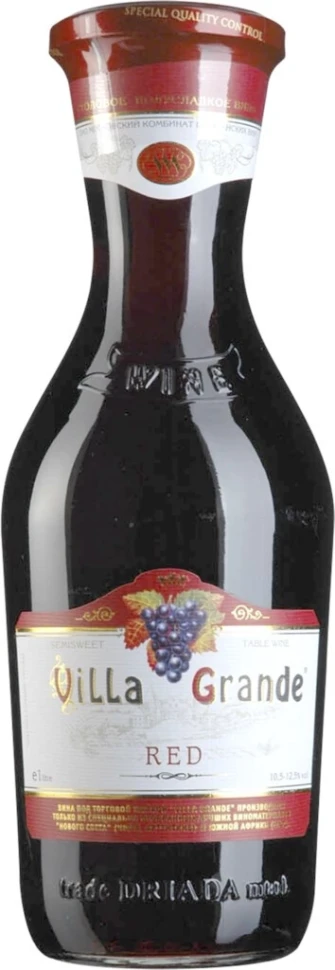 Вино Villa Grande Red Semi-Sweet, 1 л