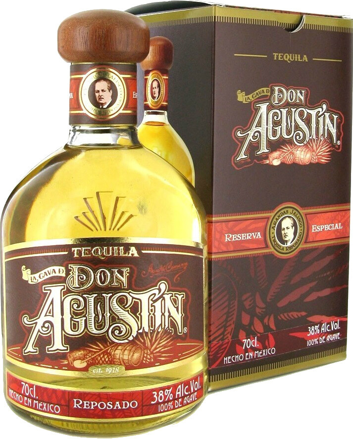 Текила La Cava de Don Agustin Reposado Reserva gift box 0.75 л