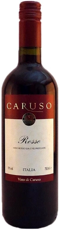 Вино Caruso Rosso Semidolce