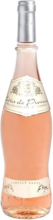 Вино Famille Sadel, Rose, Cotes de Provence AOC, 2020