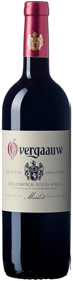 Вино Overgaauw, Estate Reserve Merlot, Stellenbosch WO, 2020
