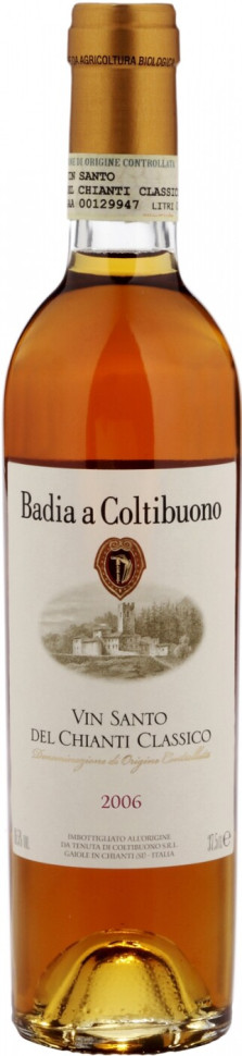 Вино Badia a Coltibuono Vin Santo del Chianti Classico DOC 2006 375 мл