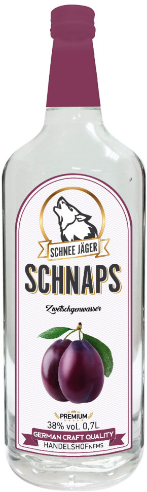 Шнапс Schnee Jager Plum 0.7 л