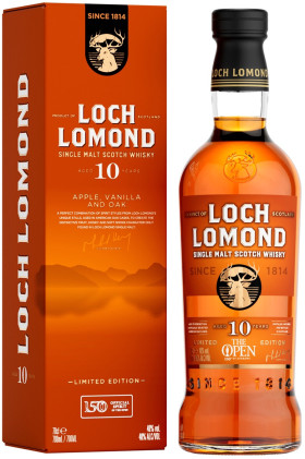 Виски Loch Lomond 10 Years Old gift box 700 мл