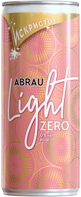 Вино Abrau-Durso, Abrau Light Rose Zero, in can, 250 мл