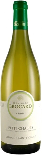 Вино Jean-Marc Brocard, Petit Chablis AOC 2006