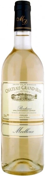 Вино Chateau Grand-Jean Moelleux, Bordeaux AOC, 2011