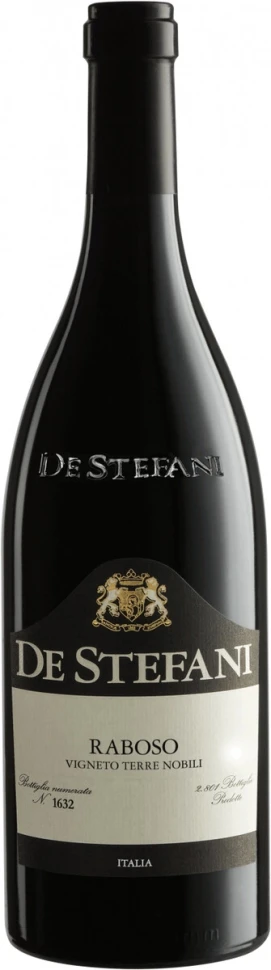 Вино De Stefani, Raboso Vigneto Terre Nobili, Piave DOC, 2010