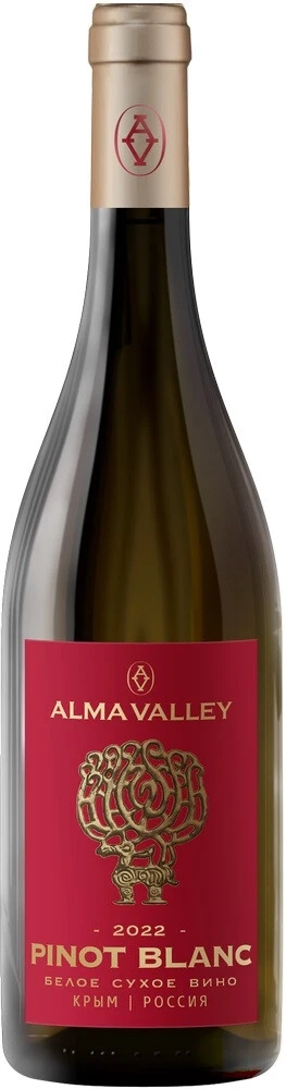 Вино Alma Valley Pinot Blanc, 2022