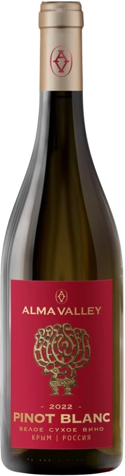 Вино Alma Valley Pinot Blanc, 2022