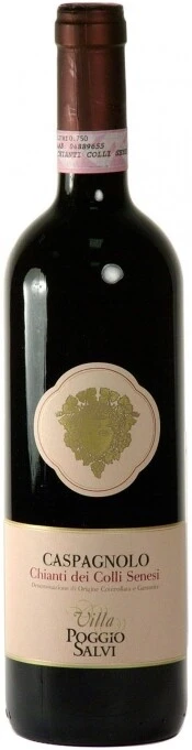 Вино Villa Poggio Salvi, "Caspagnolo", Chianti Colli Senesi, 2011