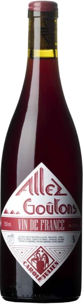 Вино Julien Altaber, Allez Goutons Rouge VdF, 2022
