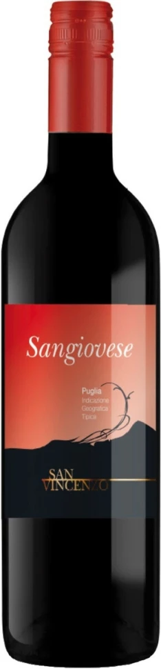 Вино Fratelli Martini, "San Vincenzo" Sangiovese, Puglia IGT