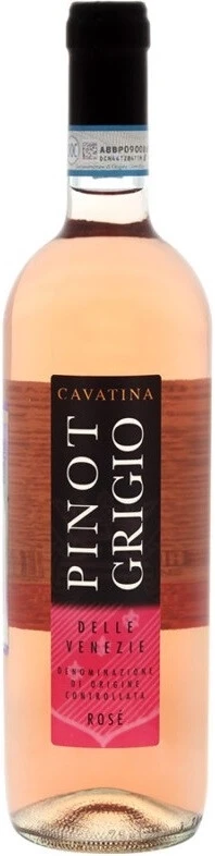 Вино Cavatina Pinot Grigio Rose delle Venezie DOC