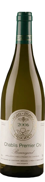 Вино Chablis Premier Cru AOC Beauregard 2006