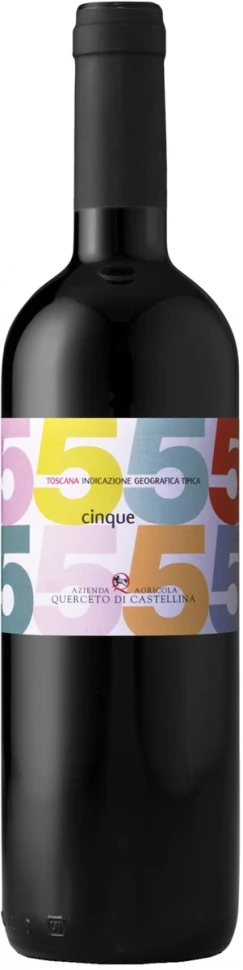 Вино Querceto di Castellina, Cinque, Toscana IGT, 2017