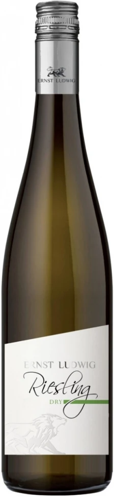 Вино Weinkellerei Hechtsheim, Ernst Ludwig Riesling Dry, Rheinhessen QbA, 2021