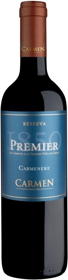 Вино Carmen, Premier 1850 Reserva Carmenere, 2021