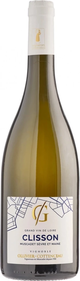 Вино Domaine de la Grenaudiere, "Clisson" Muscadet-Sevre et Maine AOC, 2018
