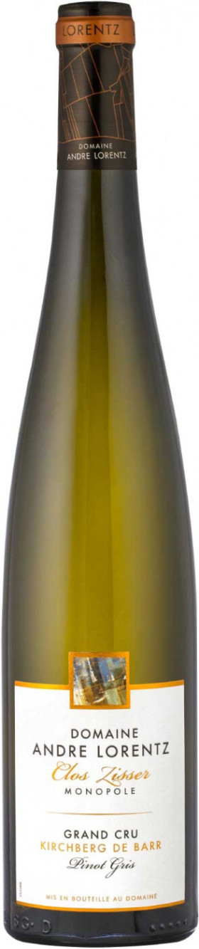 Вино Domaine Andre Lorentz Pinot Gris Grand Cru Kirchberg de Barr Clos Zisser 2016
