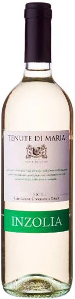 Вино Tenute di Maria, Inzolia, Terre Siciliane IGT, 2014