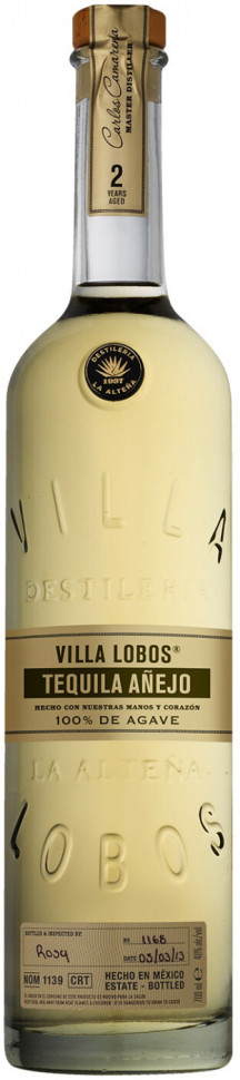 Текила Villa Lobos Anejo 0.7 л
